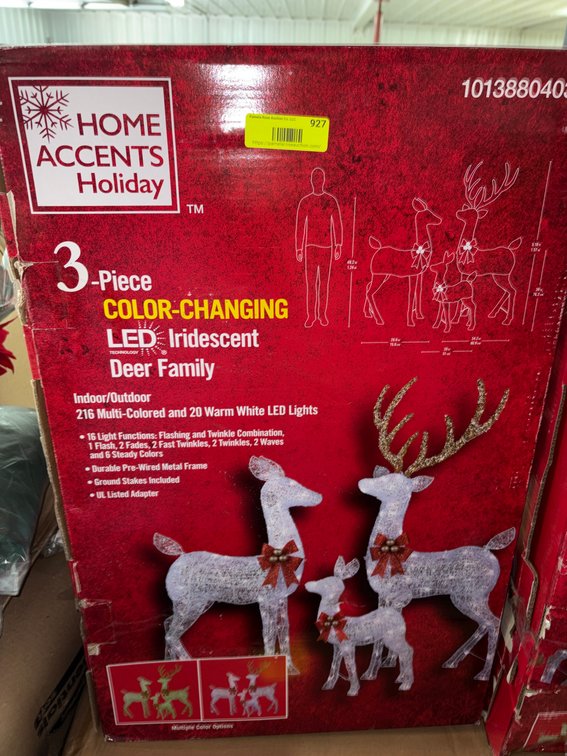 Home Accents Holiday Deer Family