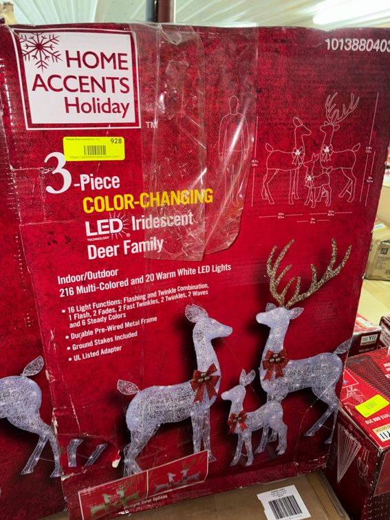 Home Accents Holiday Deer Family