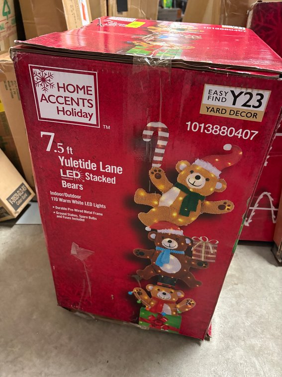 Home Accents Holiday Stacked Bears