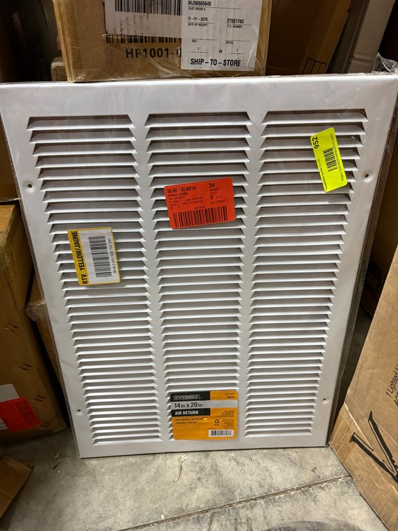 Everbilt 14 x 20 Air Return Grille