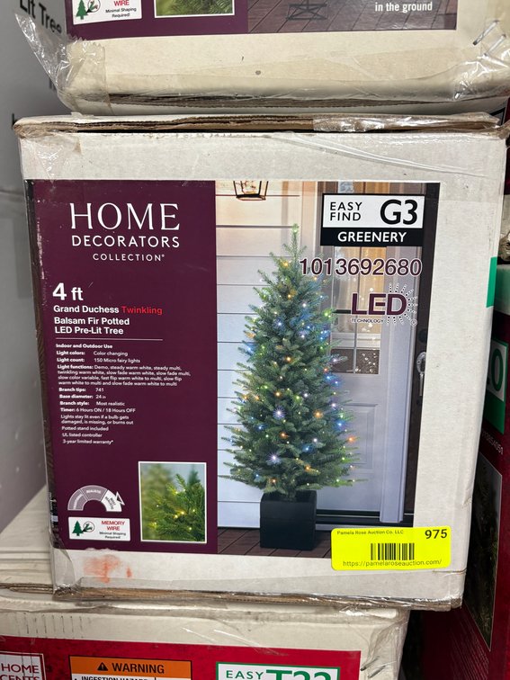 Home Decorators 4 ft Balsam Fir Tree