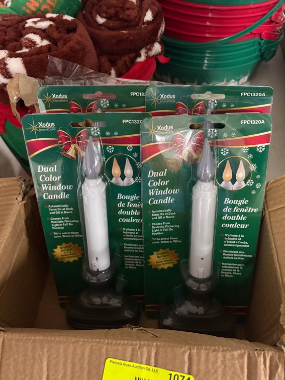 (4) Xodus Window Candles