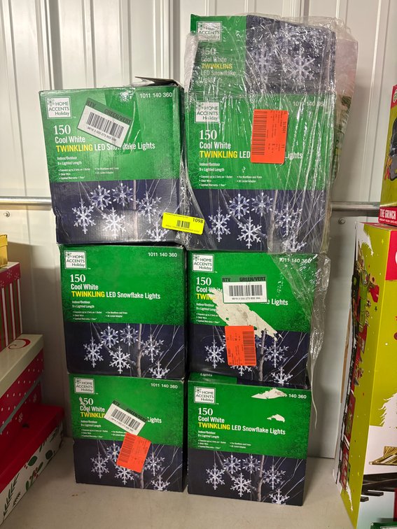 Home Accents Holiday Snowflake Lights