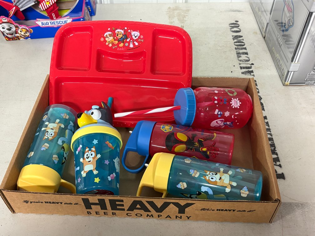Children's Drinkware and Tray