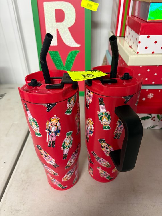 (2) Nutcracker Tumblers