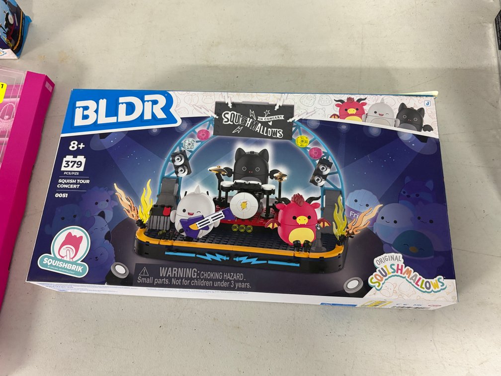 BLDR Squish Tour Concert Building Set