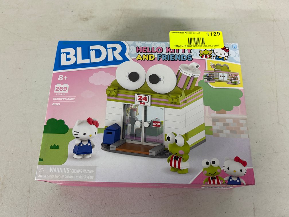 BLDR Hello Kitty Keroppi Mart Set