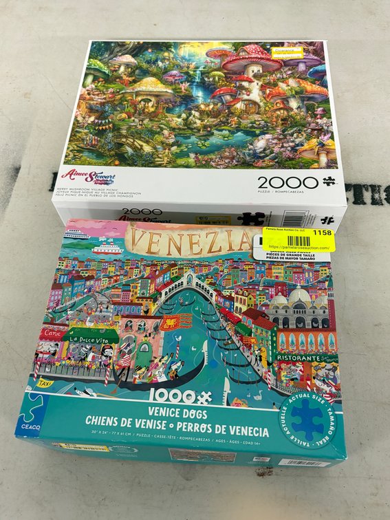 (2) Jigsaw Puzzles