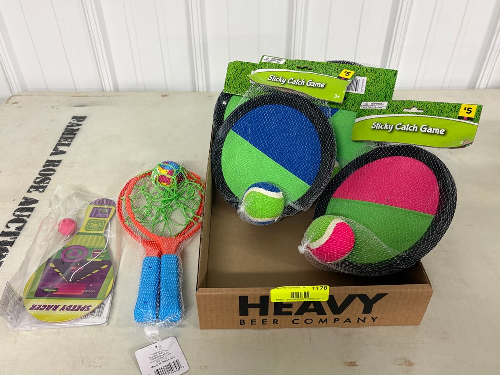 Paddle and Catch Game Sets