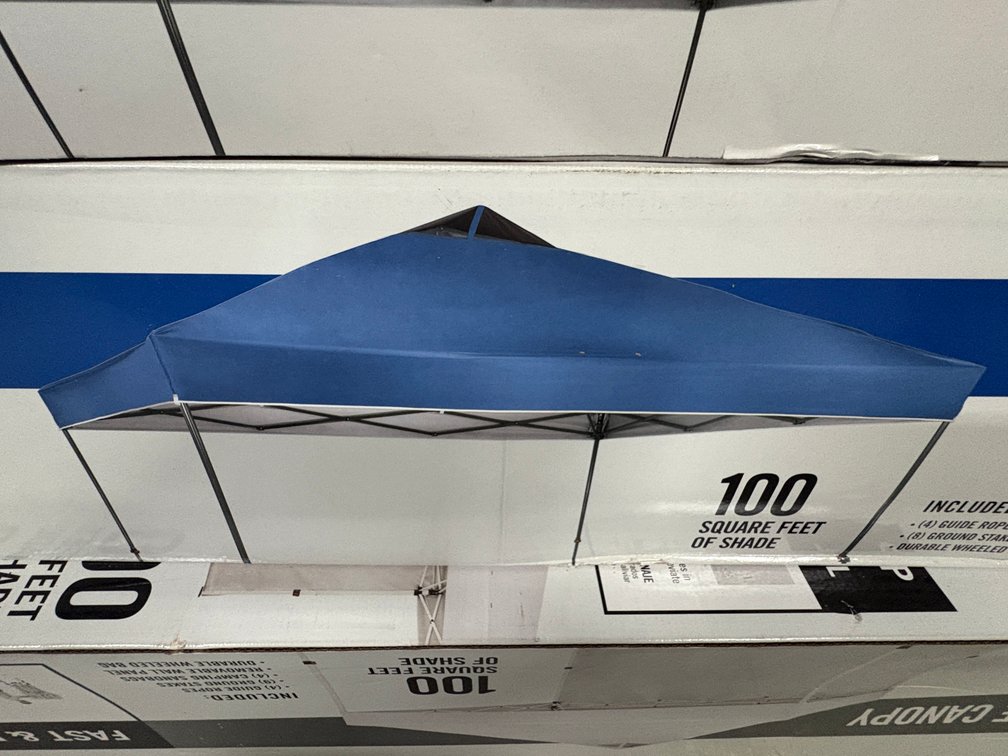 Everbilt 10' X 10' Blue Instant Canopy