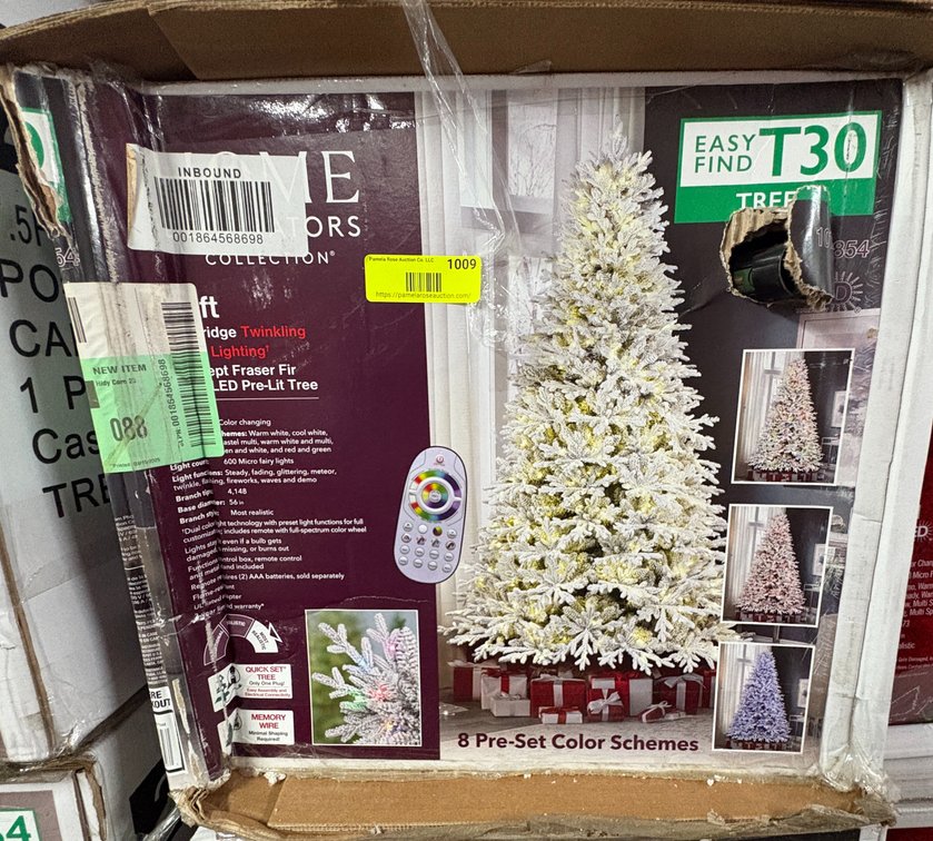 Home Decorators Collection 7.5 ft Pre-Lit Tree
