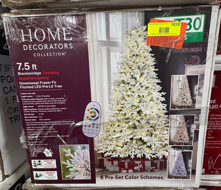 Home Decorators Collection 7.5 ft Pre-Lit Tree