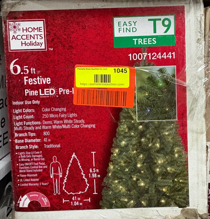 Home Accents Holiday 6.5 ft Pine Tree
