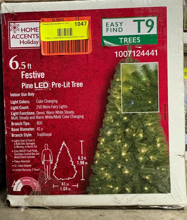 Home Accents Holiday 6.5 ft LED Tree