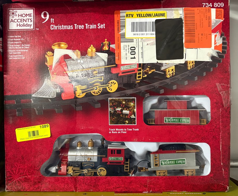 Home Accents Holiday Tree Train Set