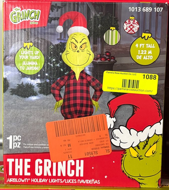 Airblown The Grinch Inflatable