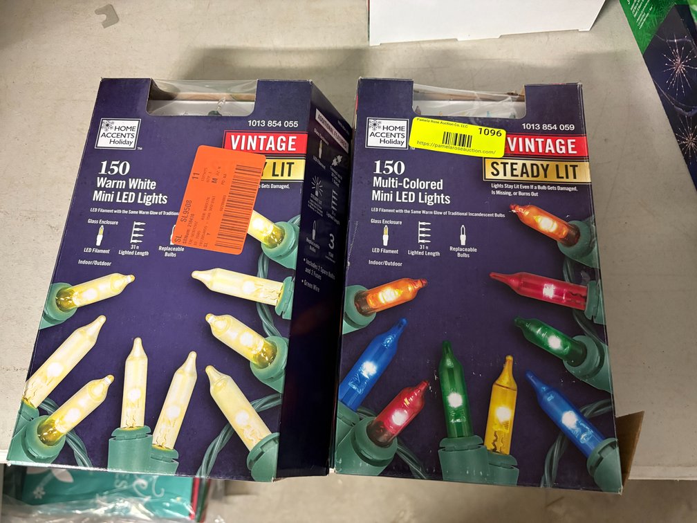 (2) Home Accents Holiday LED Lights