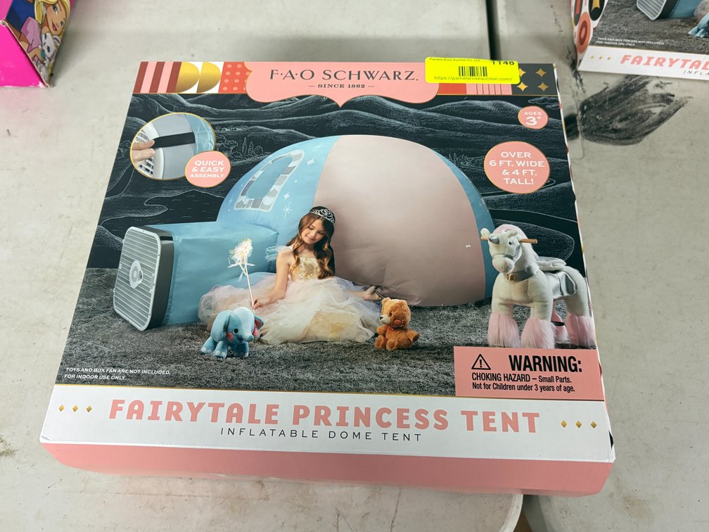 FAO Schwarz Inflatable Dome Tent