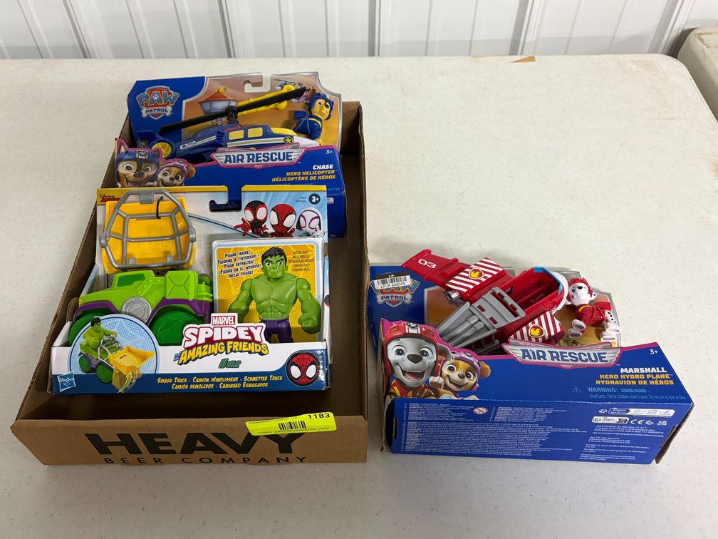 Toy Vehicle and Action Figure Sets