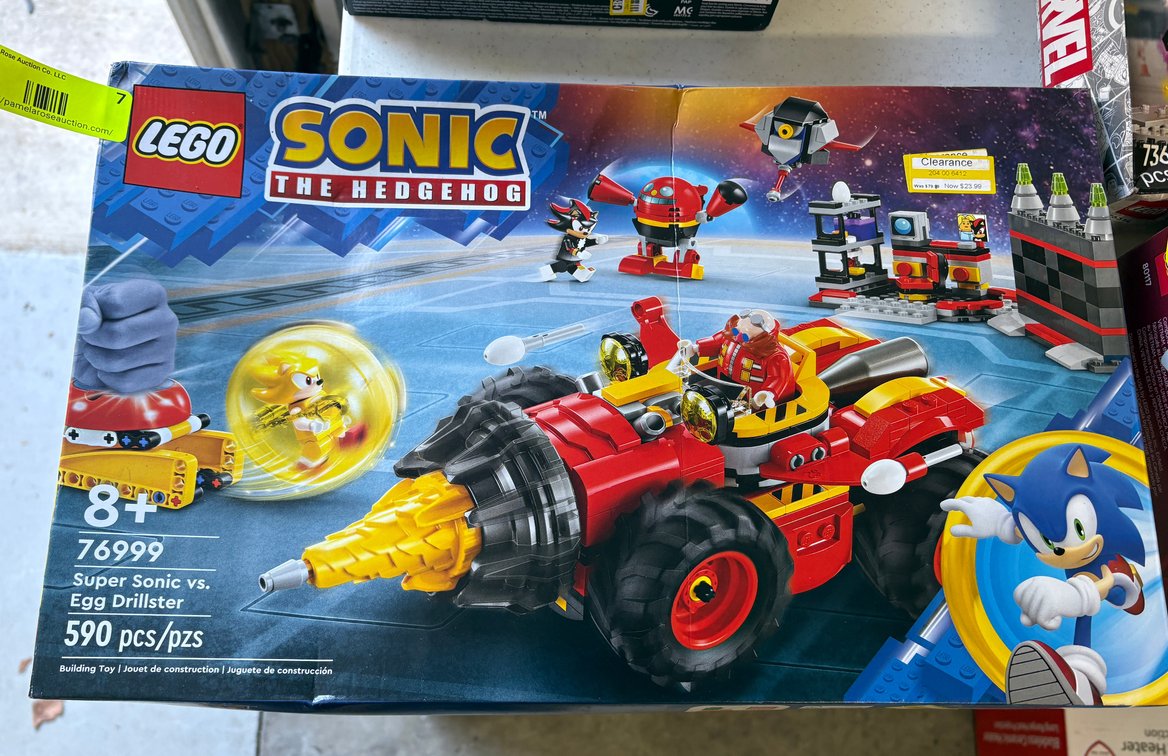 LEGO Super Sonic vs. Egg Drillster