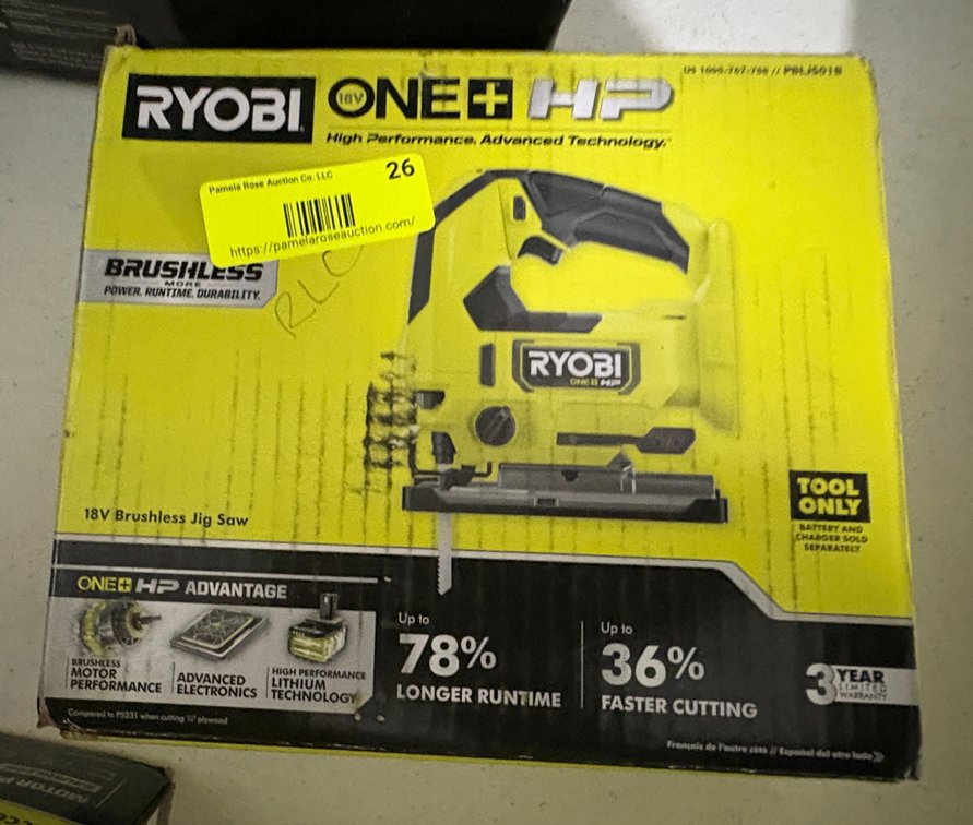 Ryobi 18V Brushless Jig Saw