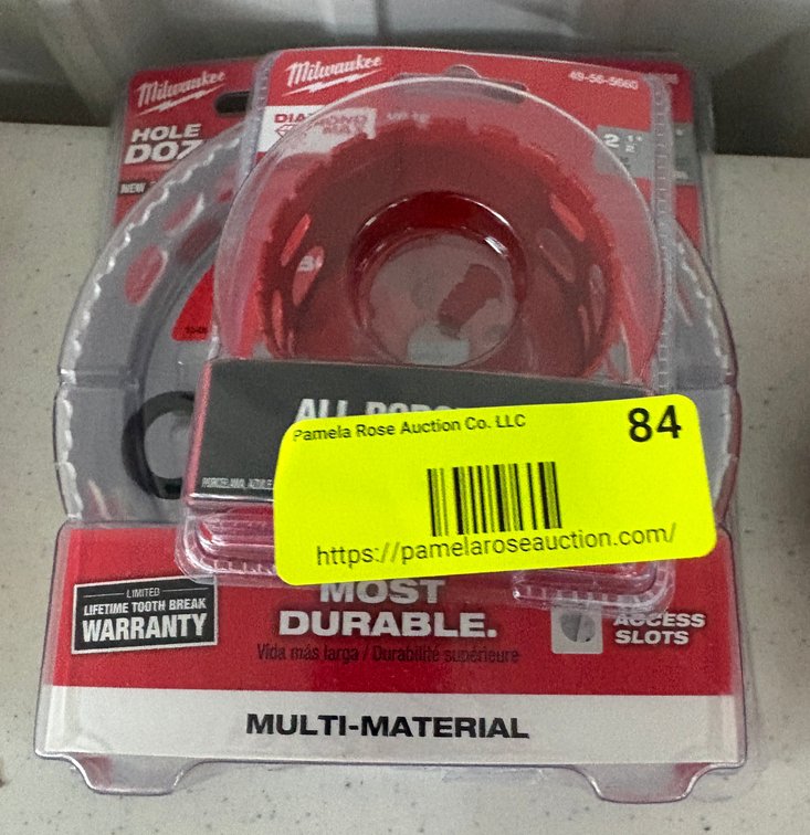 (2) Milwaukee Hole Saws