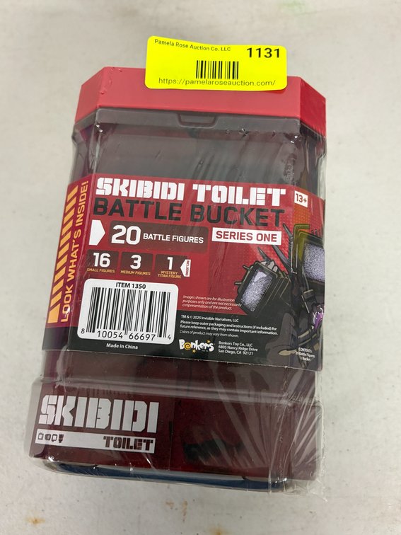 Skibidi Toilet Battle Bucket
