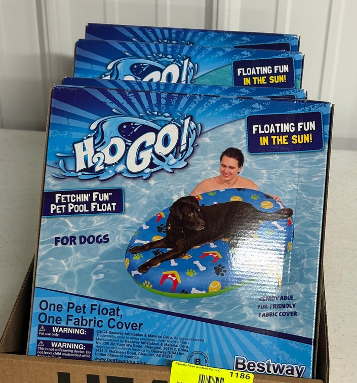 (4) Bestway Pet Pool Floats