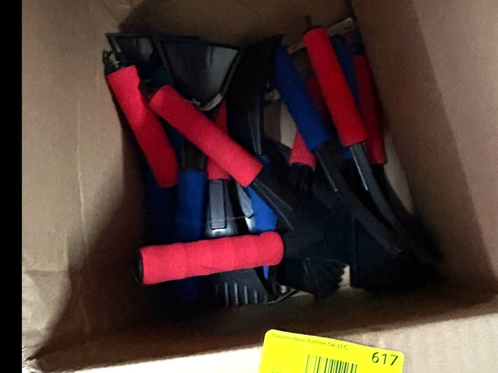 Box of Handheld Ice Scrapers