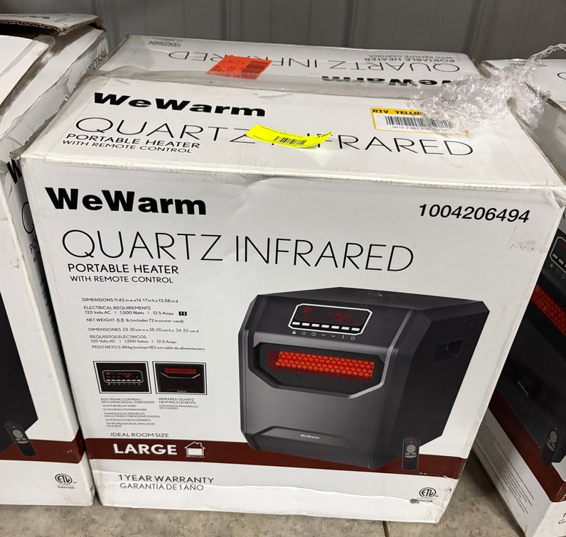 WeWarm Quartz Infrared Heater