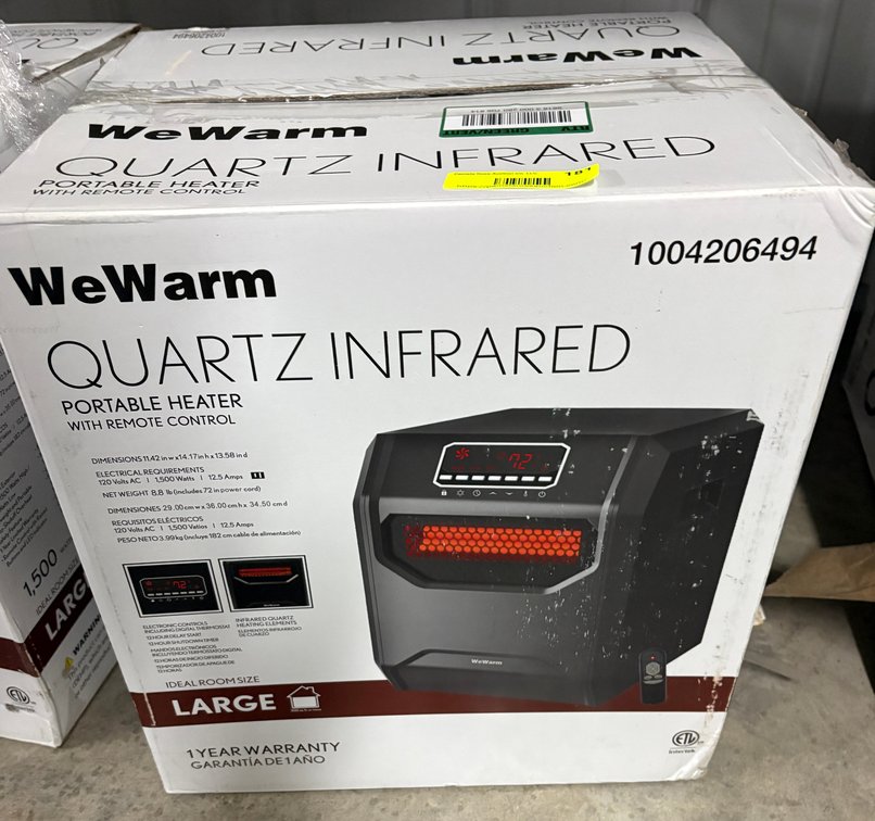 WeWarm Quartz Infrared Heater