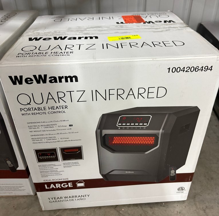 WeWarm Quartz Infrared Portable Heater