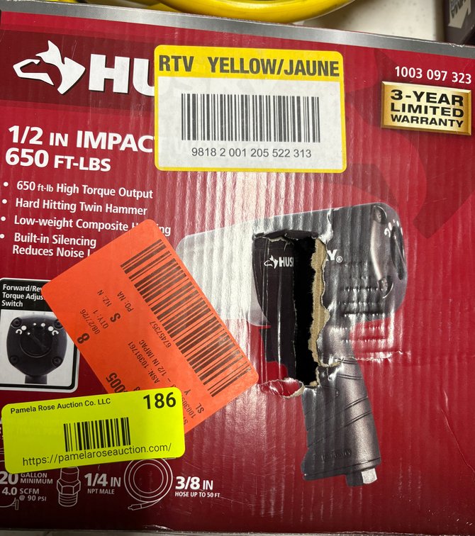 Husky 1/2 in Impact Wrench