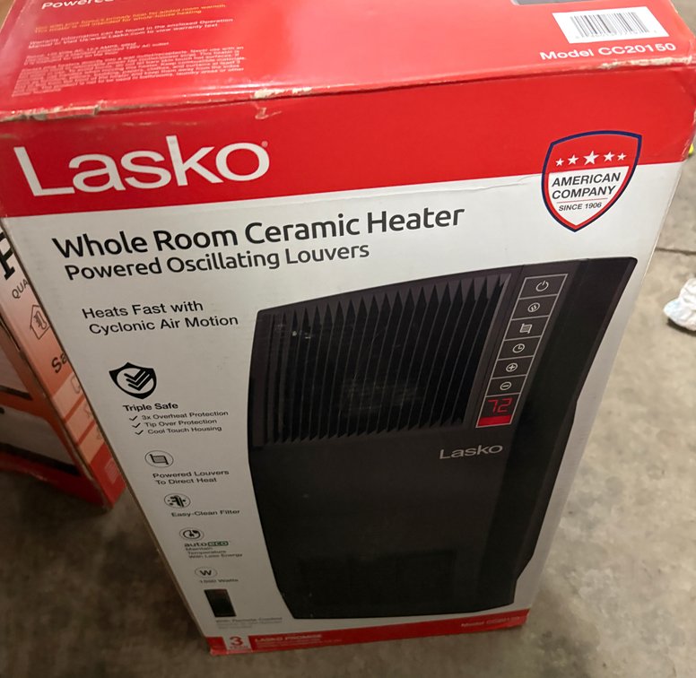 Lasko Whole Room Ceramic Heater