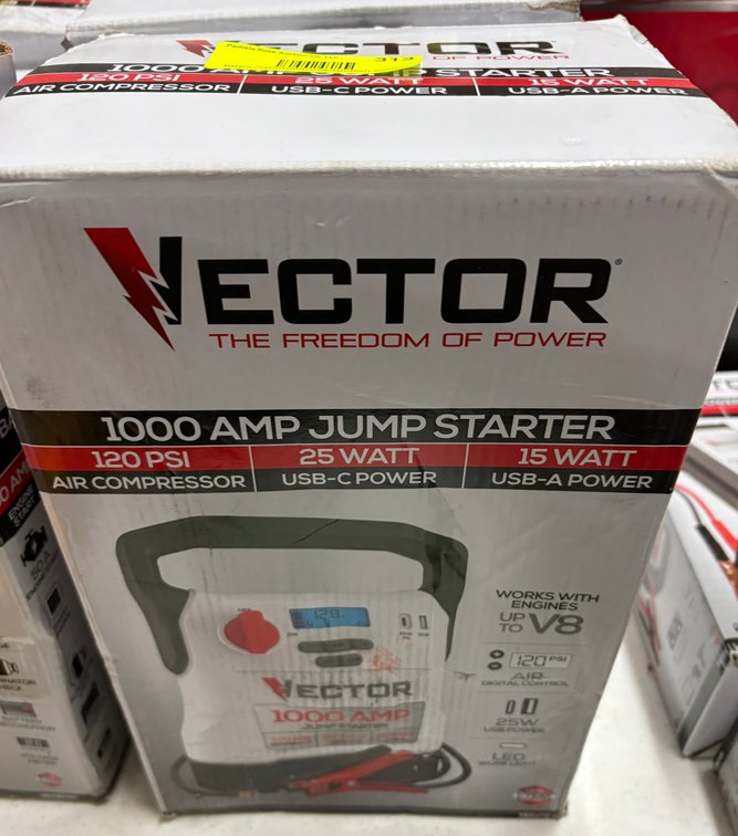 Vector 1000 Amp Jump Starter