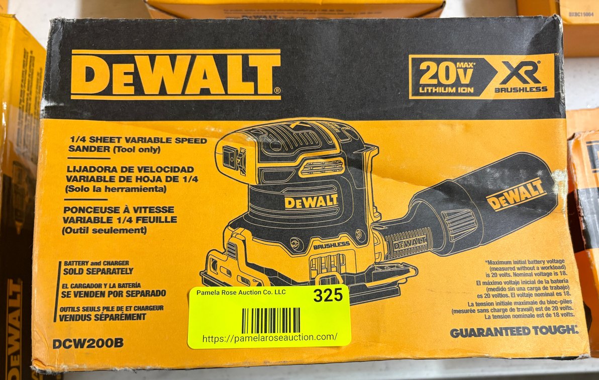 DeWalt 20V MAX 1/4 Sheet Sander