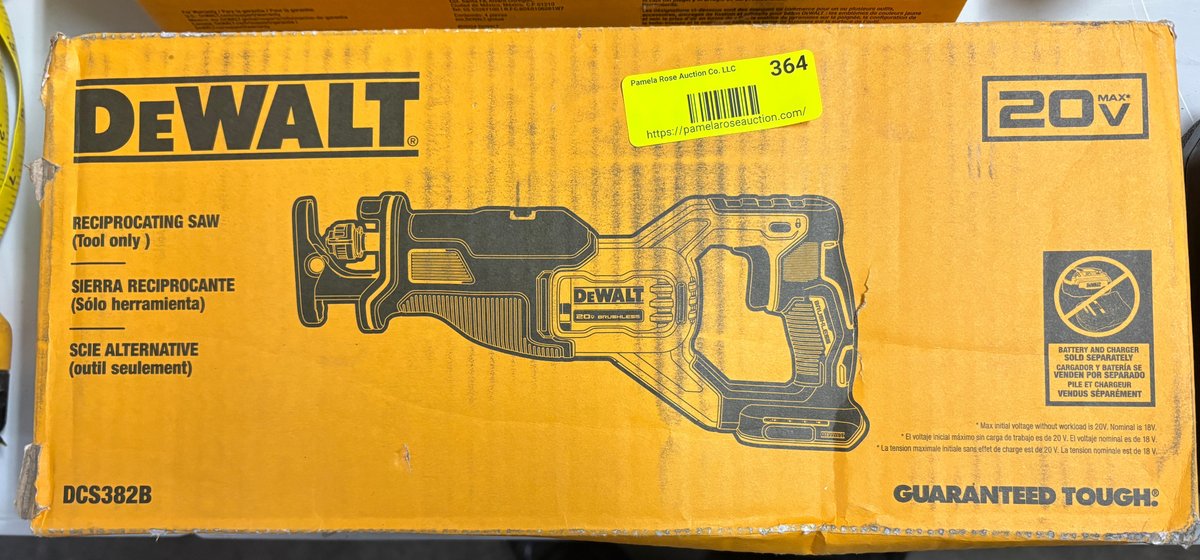 DeWalt 20V Reciprocating Saw