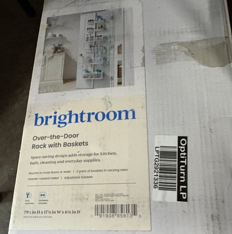 Brightroom Over-The-Door Rack