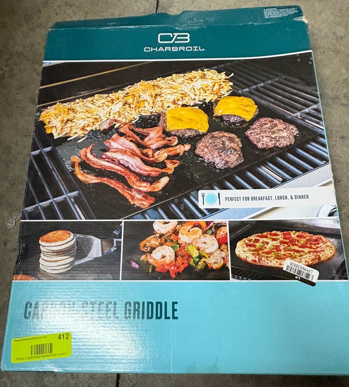 Charbroil Carbon Steel Griddle