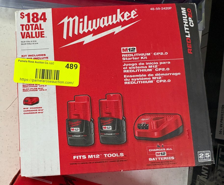Milwaukee M12 CP2.0 Starter Kit