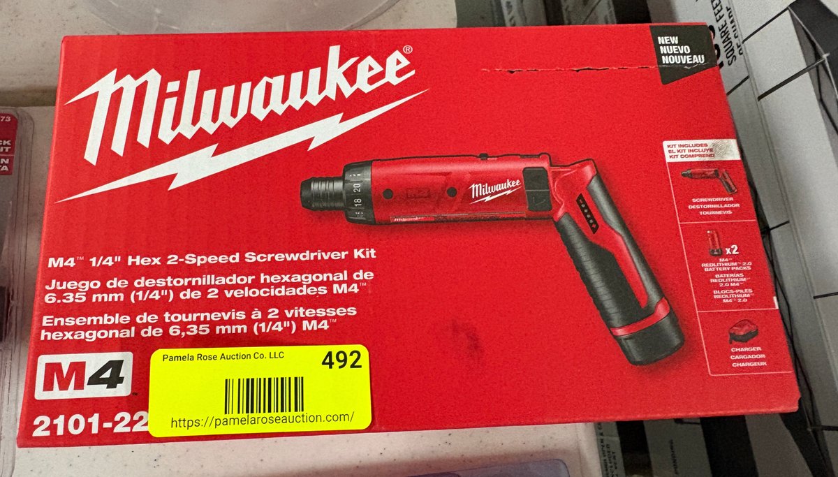 Milwaukee M4 Screwdriver Kit