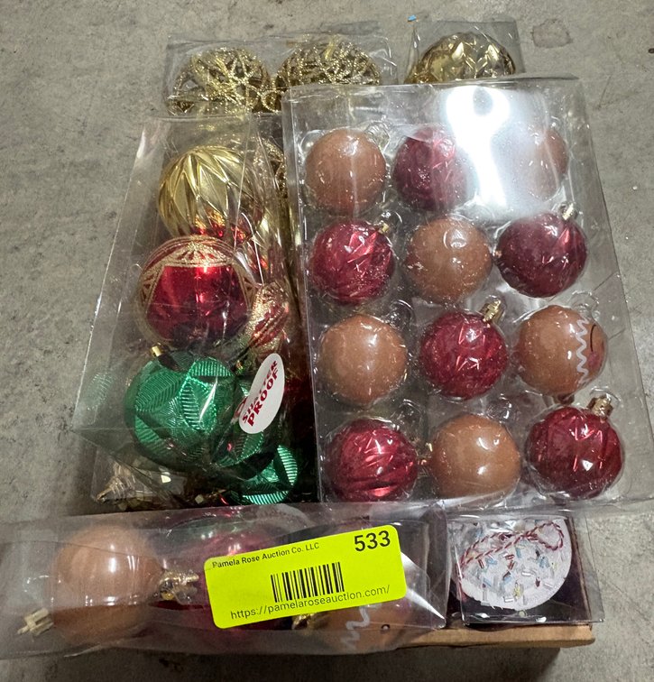 Christmas Ball Ornaments