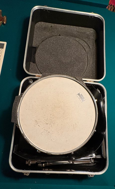 Zone 1-B- Yamaha Snare Drum with Stand and Case