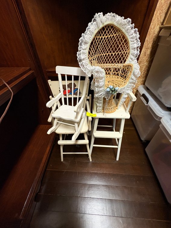 Zone 3-CUP- Miniature Doll Chairs