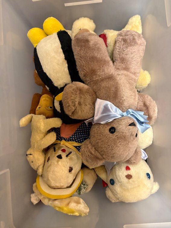 Zone 3-CUP- Vintage Plush Toys