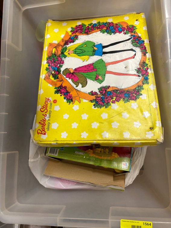 Zone 3-CUP- Barbie Case, Board Game and Toys