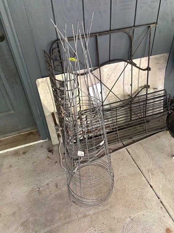 Zone 3-O- Metal Trellises and Plant Supports