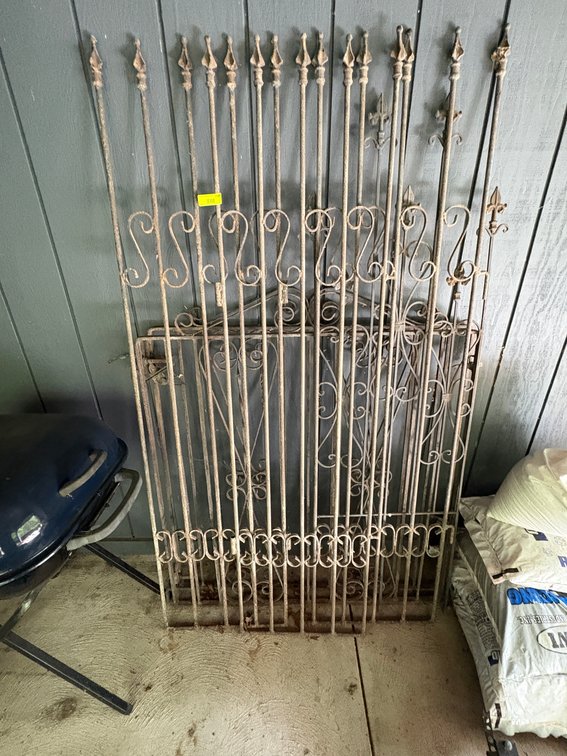 Zone 3-O- Wrought Metal Gate and Fence Panels