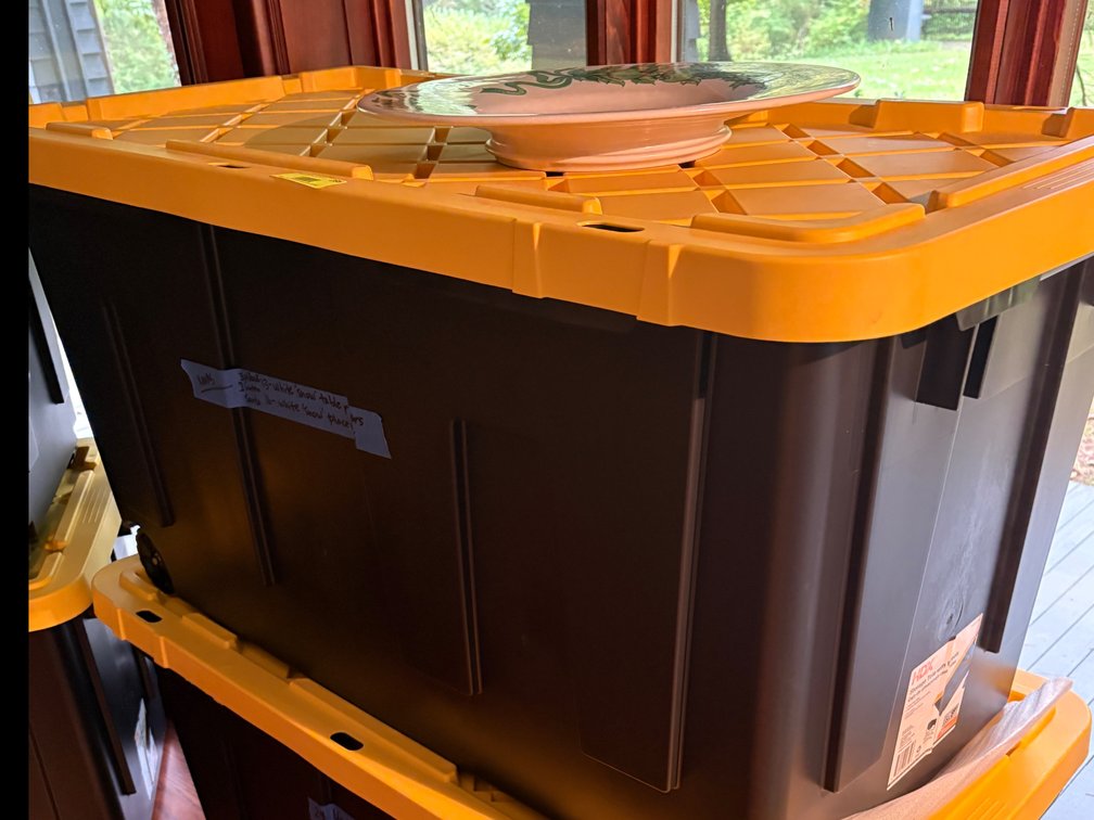 Zone 1-E- Holiday Decor and Storage Totes