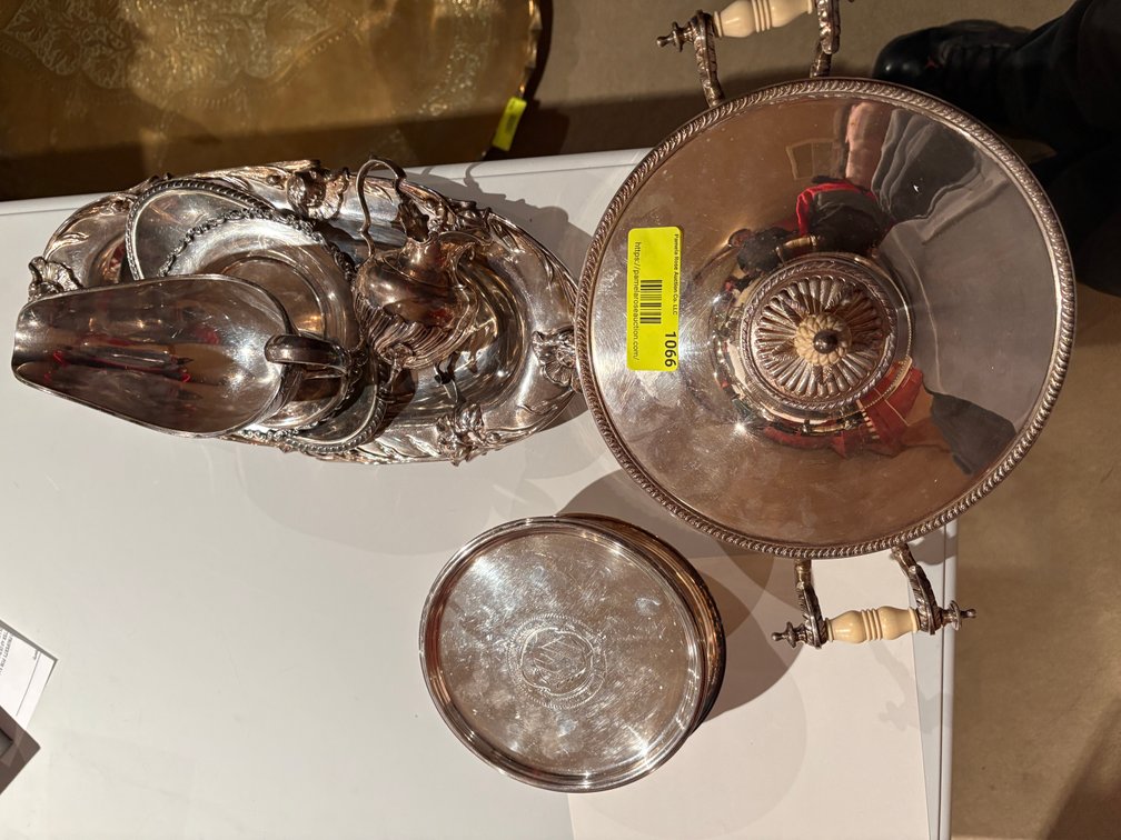 Zone 1-B- Silverplated Tableware and Hollowware